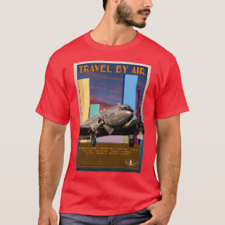 Camiseta Viagem de linha aérea retrorreflectora DC302a