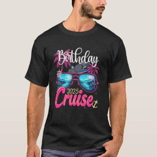 Camiseta Viagem de Meninas 2025 Meninas Cruzeiros de Aniver
