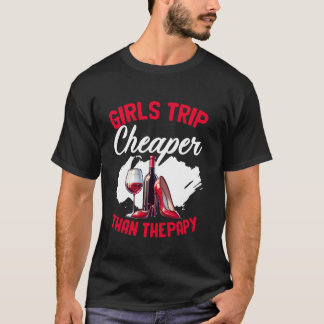Camiseta Viagem de Meninas Divertidas Despedida de Solteira
