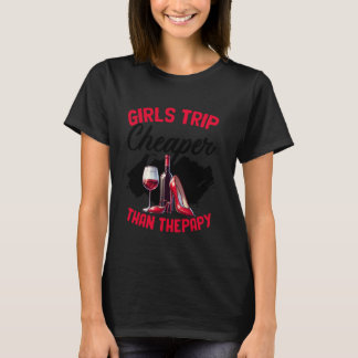 Camiseta Viagem de Meninas Engraçadas Despedida de Solteira