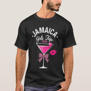 Camiseta Viagem de Meninas Jamaica 2026 Fim de Semana Féria