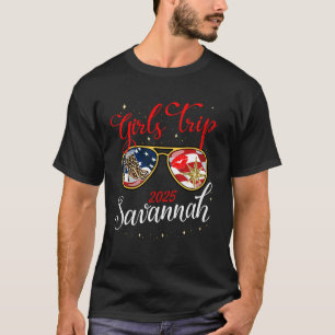Camiseta Viagem de Meninas Savannah 2025 Fim de Se
