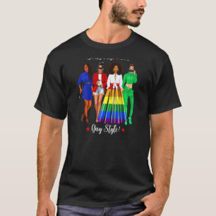 Camiseta Viagem de mulheres lésbicas Férias LGBTQ Mulher ne
