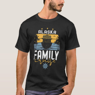 Camiseta Viagem de Nave de Cruzeiro da Família Alaska