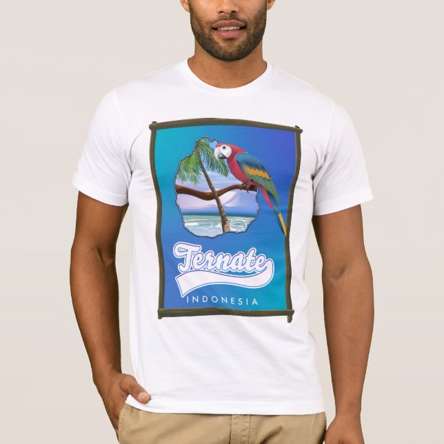 Camiseta Viagem de Nias Island (Frente)