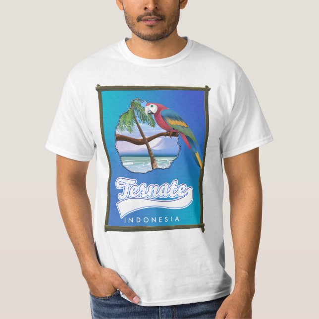 Camiseta Viagem de Nias Island (Frente)
