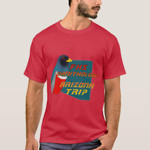 Camiseta Viagem de Ornitologia FHS Arizona