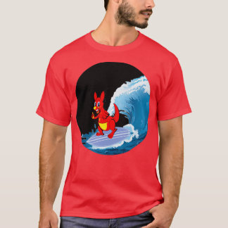 Camiseta viagem de praia de verão do surf Koungoro