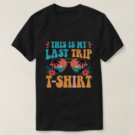 Camiseta Viagem de Praia Retro dos Anos 70 Citação Divertid