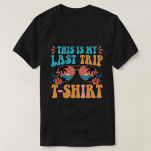 Camiseta Viagem de Praia Retro dos Anos 70 Citação Divertid