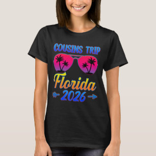 Camiseta Viagem de primos pela Flórida 2026 Fim de semana d