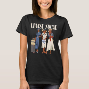 Camiseta Viagem De Raparigas De Cruzeiro Num Navio Para Fér