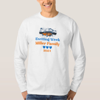 Camiseta Viagem de Sindicato da Família na Semana Excitante