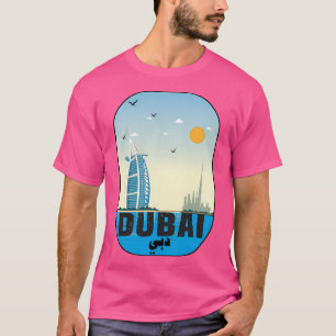 Camiseta Viagem De Souvenir, Cidade De Dubai, Em Uae