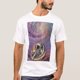 Camiseta Viagem de T-Shirt Espacial Dreamer