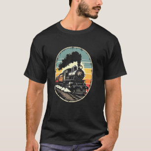 Camiseta Viagem de Trem Romântico - Trem Retro