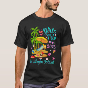 Camiseta Viagem de Verão das Ilhas Virgens dos EUA, Trip. 2