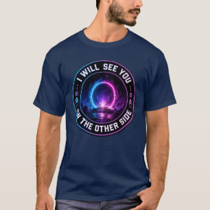 Camiseta Viagem de Volta Desconhecida Portal Neon