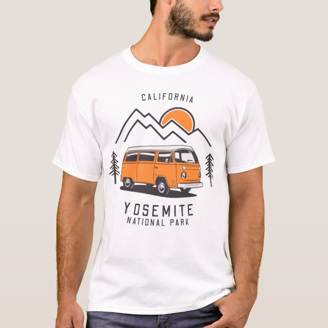 Camiseta Viagem de Yosemite Park (Frente)