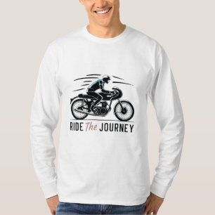 Camiseta Viagem - Design de logotipo de bicicleta de Na mod