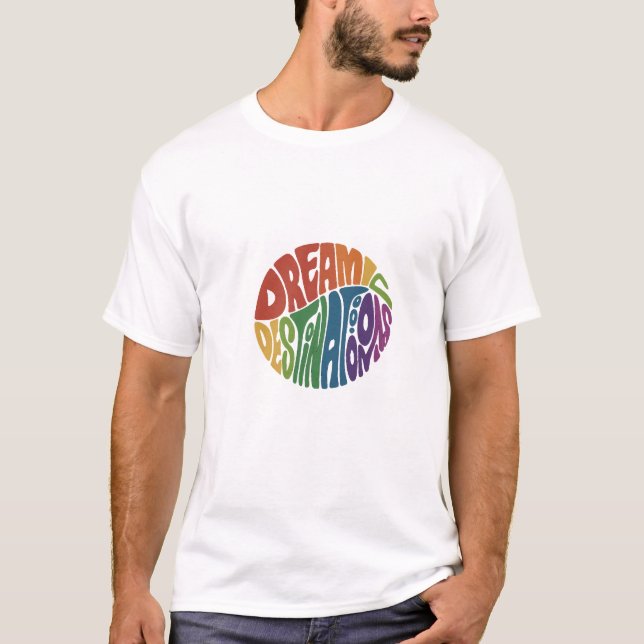 Camiseta Viagem Destino dos Sonhos (Frente)