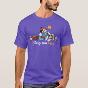 Camiseta Viagem Disney Mickey Mouse Disney 2026 Vacatio Ret