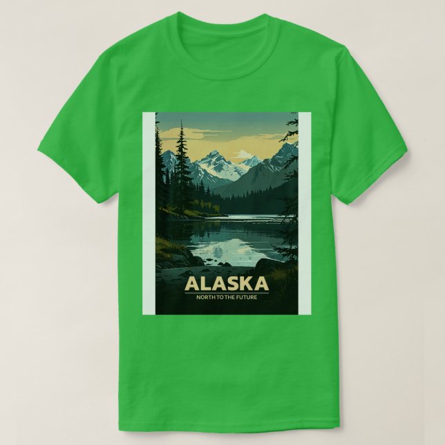 Camiseta Viagem do Alasca TSirt (Frente do Design)