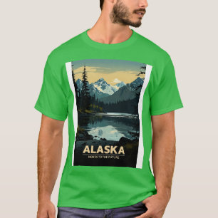 Camiseta Viagem do Alasca TSirt