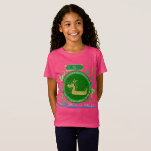 Camiseta Viagem do dragão de jade rosa