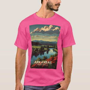 Camiseta Viagem do Estado do Arkansas
