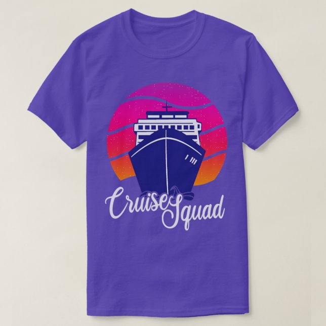Camiseta Viagem do Grupo de Férias dos Navios de Cruzeiro d (Frente do Design)