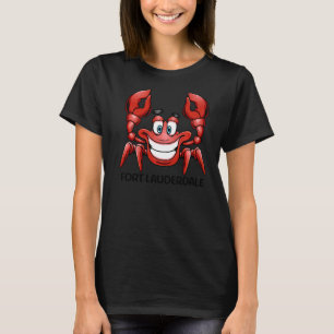 Camiseta Viagem do Grupo Fort Lauderdale Florida Beach Vaca