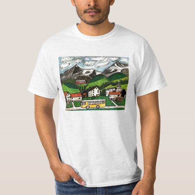 Camiseta Viagem do ônibus (Frente)