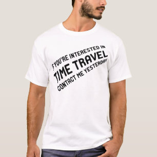 Camiseta Viagem do tempo