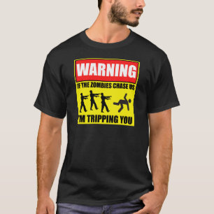 Camiseta Viagem do zombi que adverte Sign.png