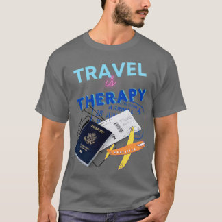 Camiseta Viagem é Terapêutica 1