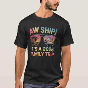 Camiseta Viagem em Família 2025 Cruzeiro Vacação Grupo Corr