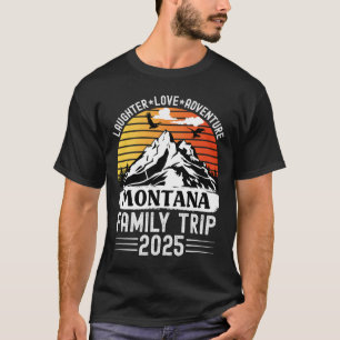 Camiseta Viagem em Família em Montana 2025 Aventura de Acam