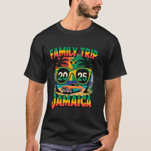 Camiseta Viagem em Família Jamaica 2025 Férias de Verão Tap