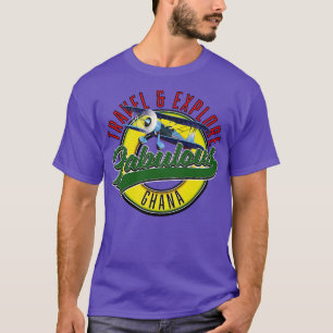 Camiseta Viagem explore Gana fabulosa