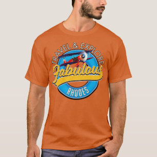 Camiseta Viagem explore Rodes fabulosos