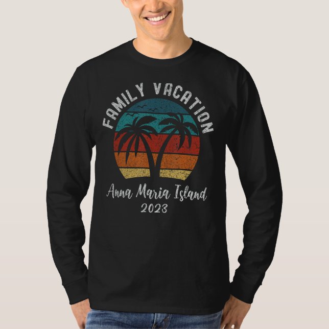 Camiseta Viagem Familiar 2023 Anna Maria Island (Frente)