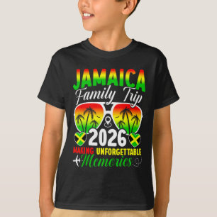 Camiseta Viagem Familiar Jamaica 2026 Criando Memórias Jama
