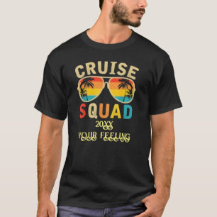 Camiseta Viagem Familiar Personalizada Cruzeiro Ensolarado