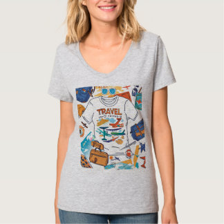 Camiseta Viagem feminino