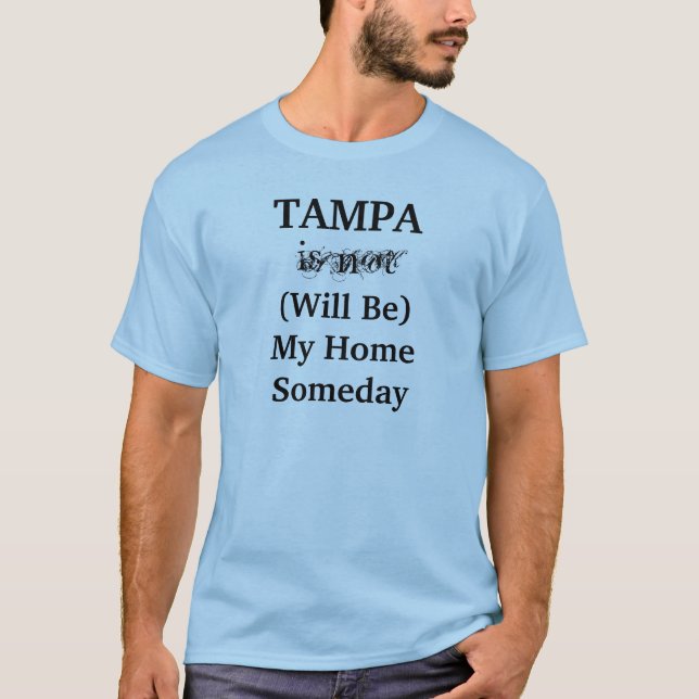Camiseta VIAGEM inicial da TAMPA Florida (Frente)