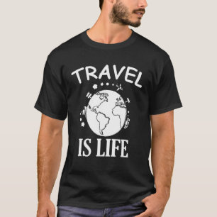 Camiseta Viagem Is Life Reunion Friends Family Trip 2022 Mã