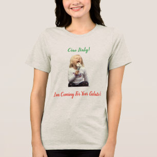 Camiseta Viagem Itália Gelato