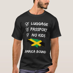 Camiseta Viagem jamaicano para as suas próximas férias na J