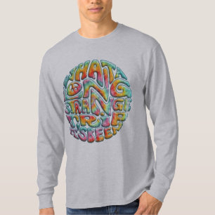 Camiseta Viagem longa, estranha